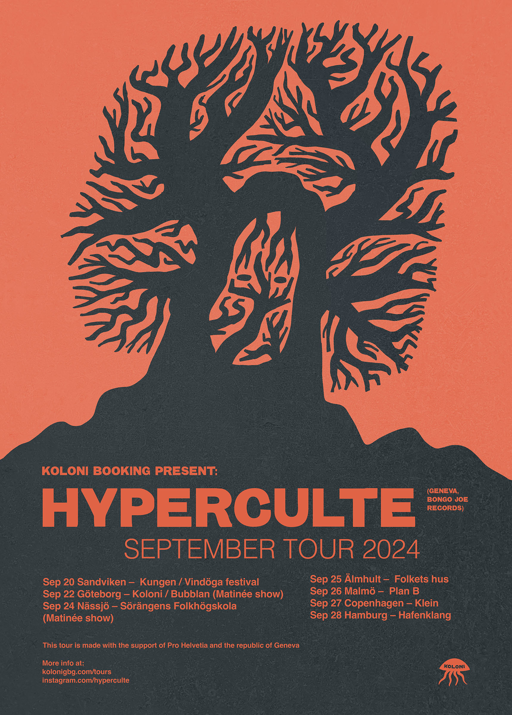 Hyperculte – September Tour 2024